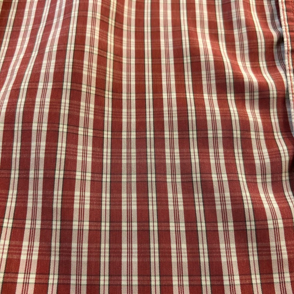 Outdoor Life Mens Large Clay Plaid Long Sleeve Mesh Lined Hiking Shirt - Picture 9 of 10